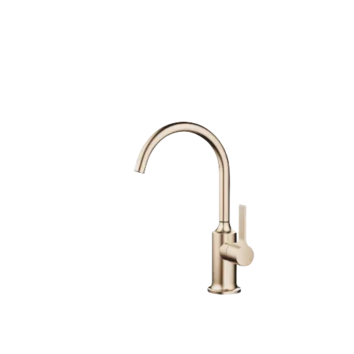 VAIA Single-lever basin mixer without pop-up waste - Brushed Champagne (22kt Gold) - 33 521 809-46