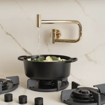 Dornbracht tara design series potfiller inspiration kitchen kitchen faucet durabrass