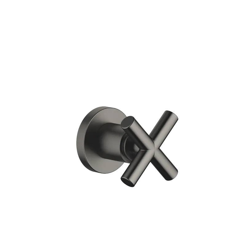 TARA Unterputzventil , rechtsschließend 1/2" - Dark Platinum gebürstet - 36 607 892-99