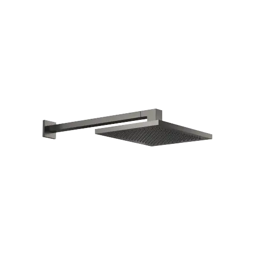 Rainshower with wall fixing 300 x 240 mm - Brushed Dark Platinum - 28 765 980-99