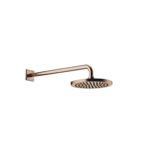 Pomme de douche arrosoir à fixation murale 220 mm - Bronze brossé (PVD) - 28 647 670-42 0010