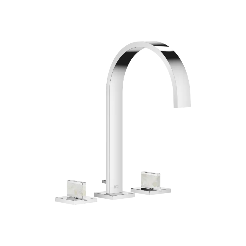 mem-three-hole-lavatory-mixer-with-drain-nature-squared-pearl-shell