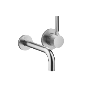 EDITION PRO Wall-mounted single-lever basin mixer without pop-up waste - Brushed Chrome - 36 810 626-93