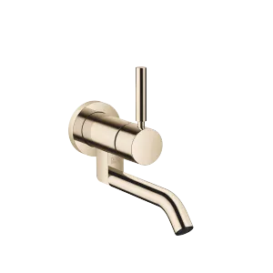 META Wall-mounted single-lever basin mixer without pop-up waste - Light Gold - 36 805 660-26