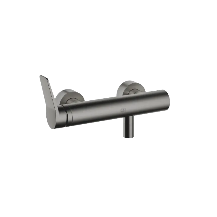 LISSÉ Single-lever shower mixer for wall mounting - Brushed Dark Platinum - 33 300 845-99