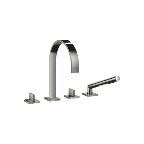 MEM Bath shower set for bath rim or tile edge installation - Dark Chrome - 27 532 782-19