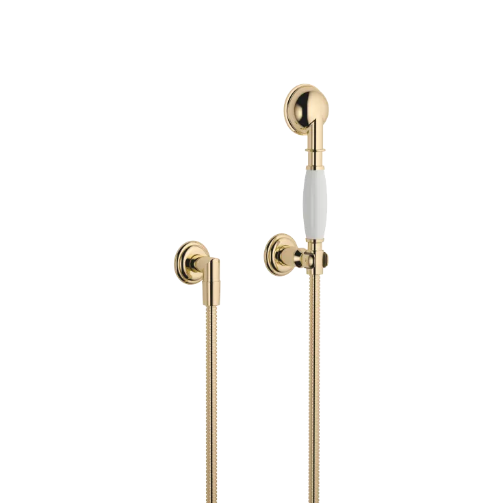 MADISON Hand shower set with individual rosettes - Durabrass (23kt Gold) - 27 803 361-09