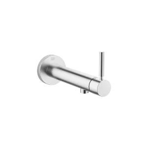 META Wall-mounted single-lever basin mixer without pop-up waste - Brushed Chrome - 36 804 661-93
