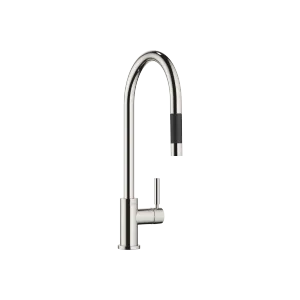 TARA Single-lever mixer Pull-down with spray function - Platinum - 33 870 888-08