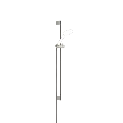 Shower set without hand shower - Brushed Platinum - 26 413 979-06