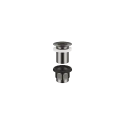 Bonde à grille pour lavabo , 1 1/4" 1 1/4" - Dark Chrome - 10 110 970-19