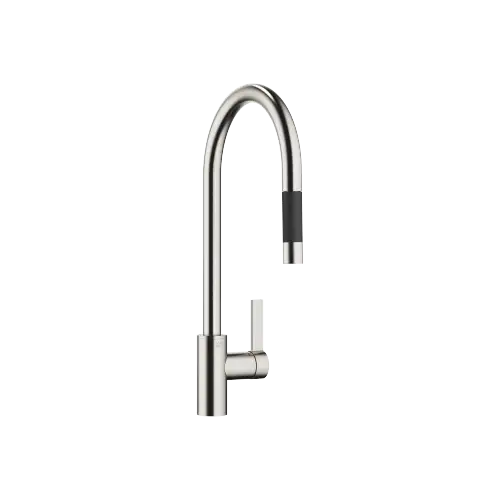 TARA ULTRA Single-lever mixer Pull-down with spray function - Brushed Platinum - 33 870 875-06 0010