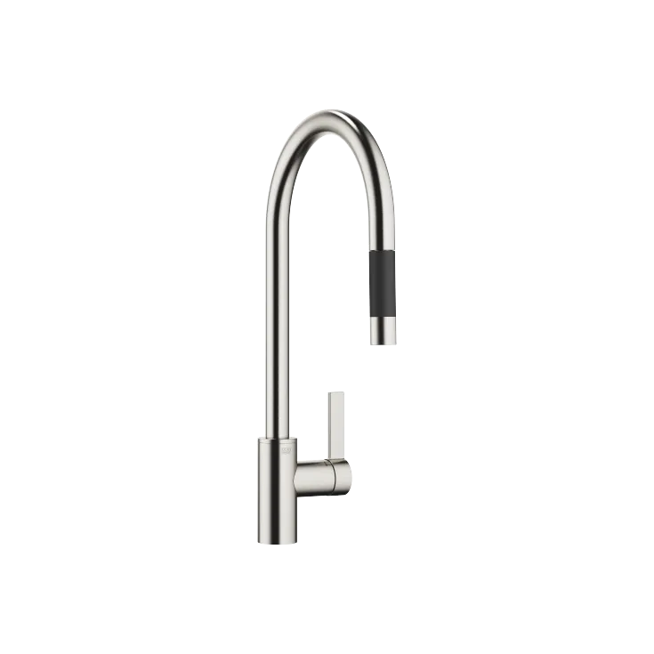 TARA ULTRA Single-lever mixer Pull-down with spray function - Brushed Platinum - 33 870 875-06 0010