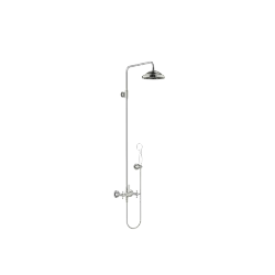 MADISON Showerpipe with shower mixer without hand shower 200 mm - Platinum - 26 632 360-08