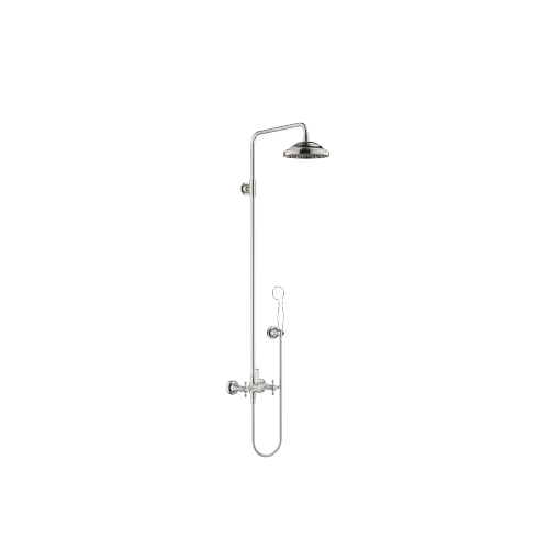 MADISON Showerpipe con miscelatore doccia senza doccetta 200 mm - Platinato - 26 632 360-08