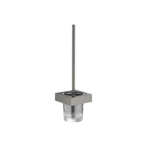Toilet brush set , wall model - Brushed Dark Platinum - 83 900 780-99