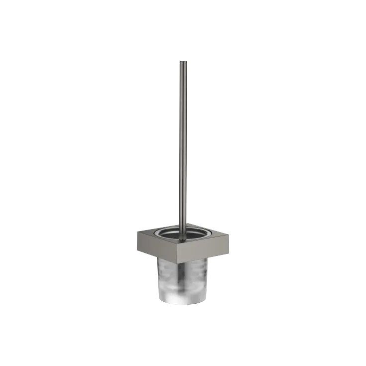 Toilet brush set wall model - Brushed Dark Platinum - 83 900 780-99