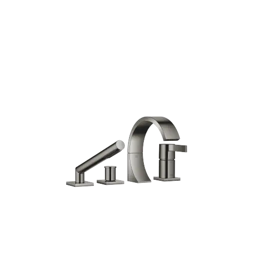 CYO Bath shower set for bath rim or tile edge installation - Dark Chrome - 27 632 811-19