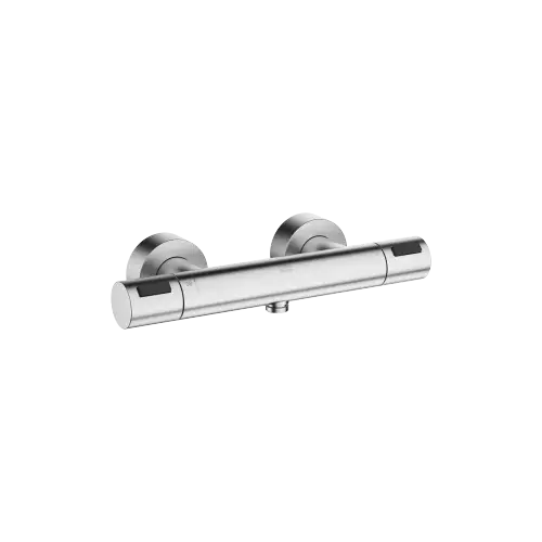 EDITION PRO Shower thermostat for wall-mounted installation - Brushed Chrome - 34 444 626-93