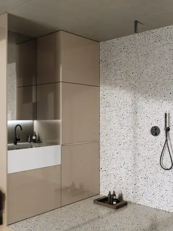 Head shower_ceiling_Matte Black