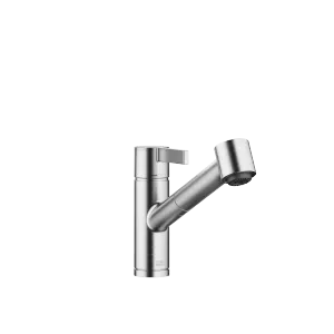 ENO Single-lever mixer Pull-out with spray function - Brushed Chrome - 33 870 760-93