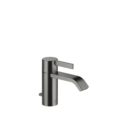 IMO Single-lever lavatory mixer with drain - Brushed Dark Platinum - 33 500 671-99 0010