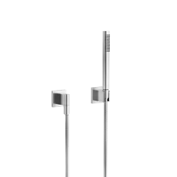 Hand shower set with individual rosettes - Brushed Chrome - 27 808 980-93 0050