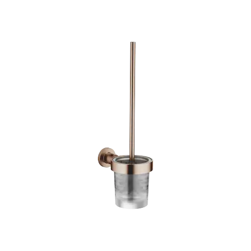 TARA Toiletten-Bürstengarnitur , Wandmodell - Bronze gebürstet (PVD) - 83 900 892-42