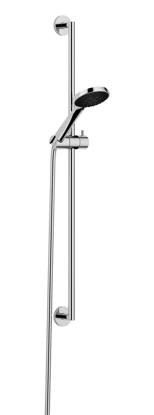 Shower set - Brushed Gold (PVD) - Set containing 2 articles