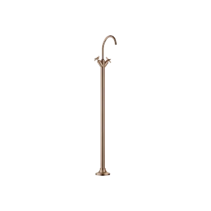 VAIA Single-hole basin mixer with stand pipe without pop-up waste - Brushed Bronze - 22 585 809-42 0010