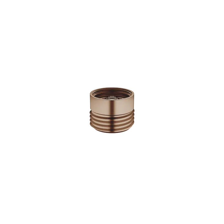 Adapter for shower outlet 3/8" x 1/2" - Brushed Bronze - 12 202 979-42
