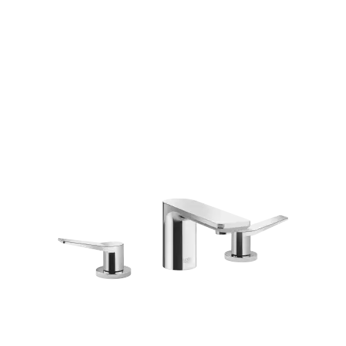 LISSÉ Mélangeur lavabo à 3 trous avec garniture d'écoulement - Chrome - 20 713 845-00 0010