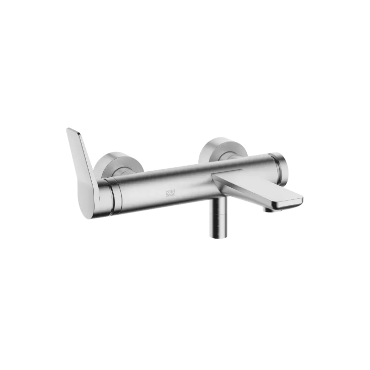 LISSÉ Single-lever bath mixer for wall mounting without shower set - Brushed Chrome - 33 200 845-93