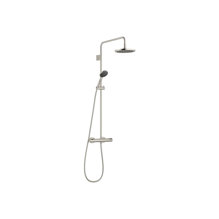 Shower pipe with shower thermostat with hand shower set FlowReduce - Set containing 2 articles