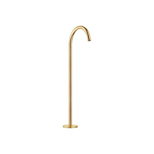 META Bath spout without diverter for free-standing assembly - Brushed Gold (PVD) - 13 672 661-37