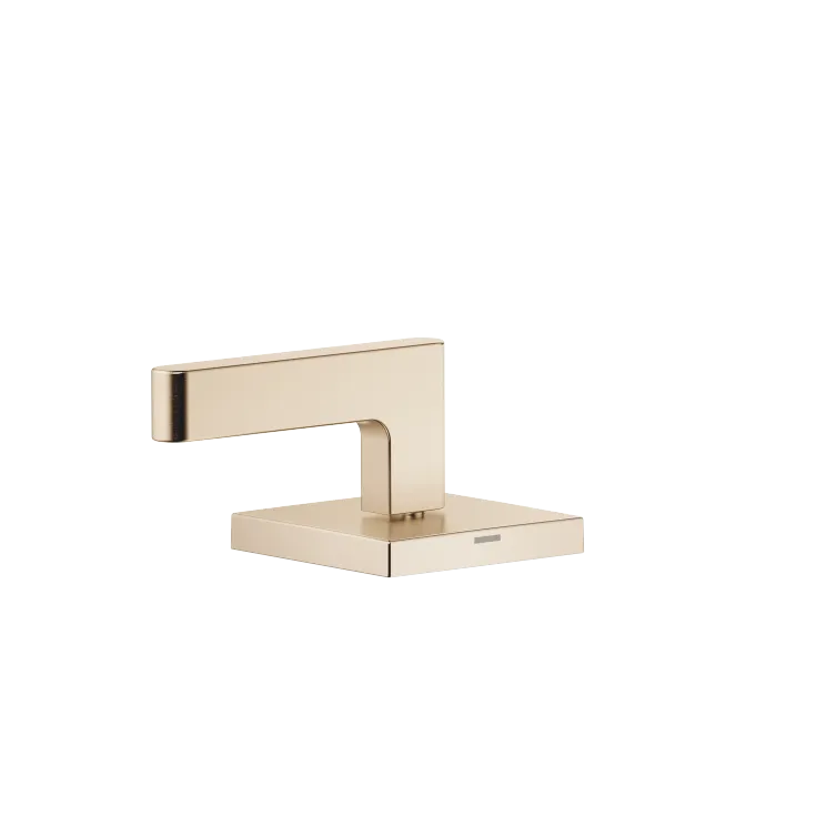 Deck valve clockwise-closing hot - Brushed Champagne (22kt Gold) - 20 000 715-46