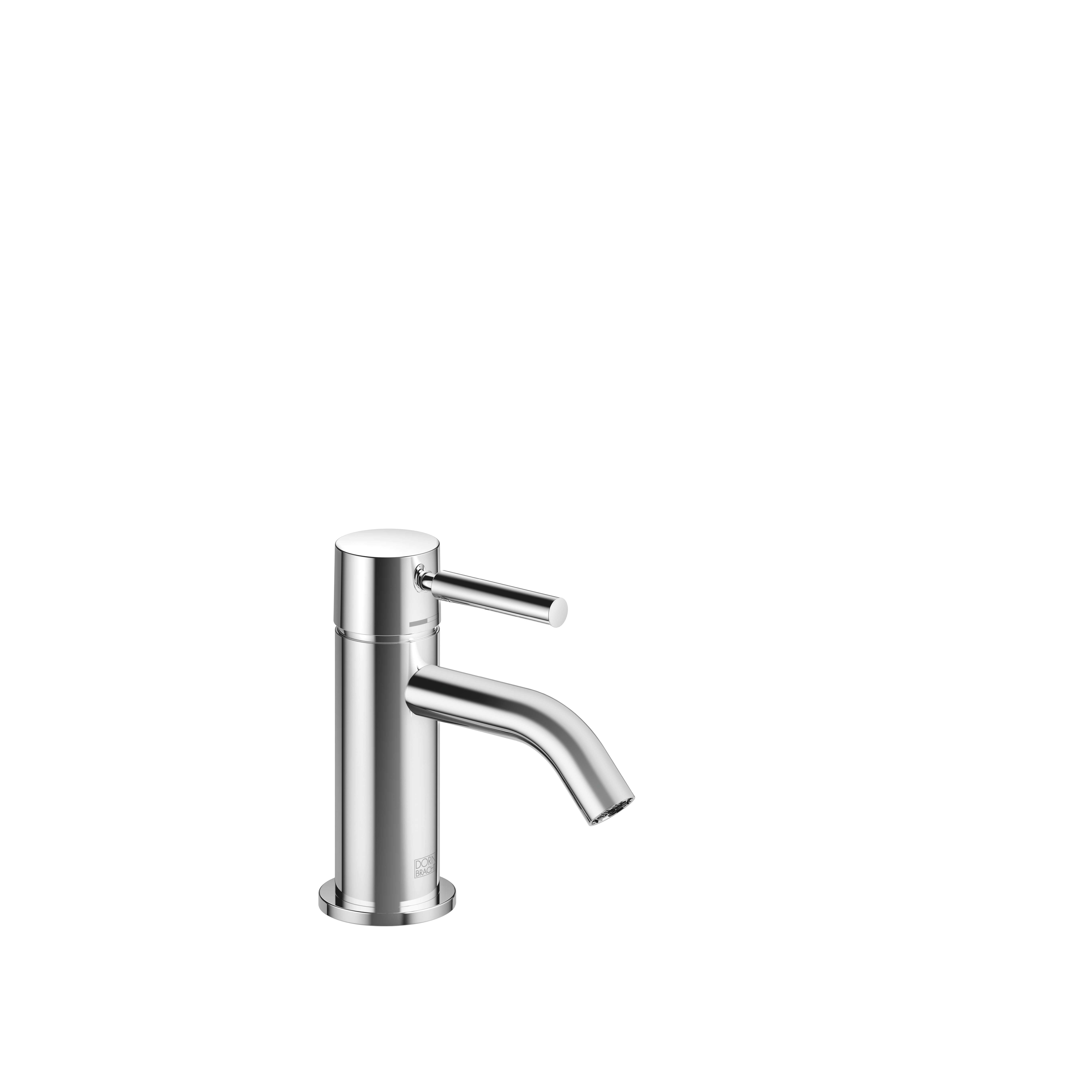 META Chrome : Single-lever basin mixer without pop-up waste