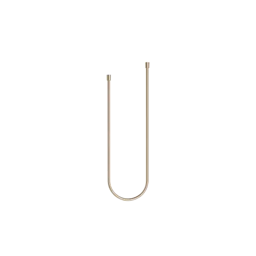 Plastic shower hose 1/2" x 1/2" x 1750 mm - Brushed Light Gold (PVD) - 28 102 970-27