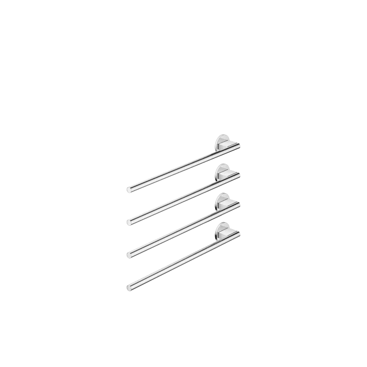 Towel warmer , 4-fold , projection left , without control element - Chrome - 83 304 979-00