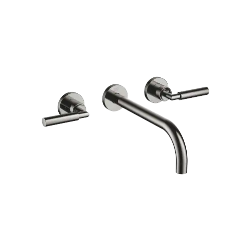 TARA Wall-mounted basin mixer without pop-up waste - Dark Chrome - 36 717 882-19