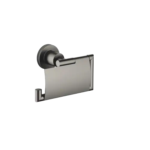 TARA Tissue holder with cover - Brushed Dark Platinum - 83 510 892-99