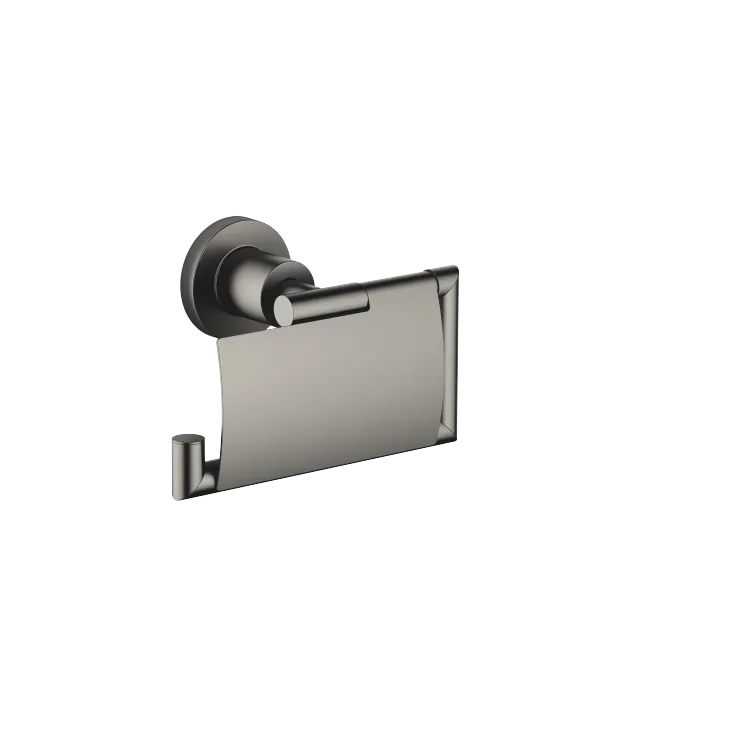 TARA Tissue holder with cover - Brushed Dark Platinum - 83 510 892-99