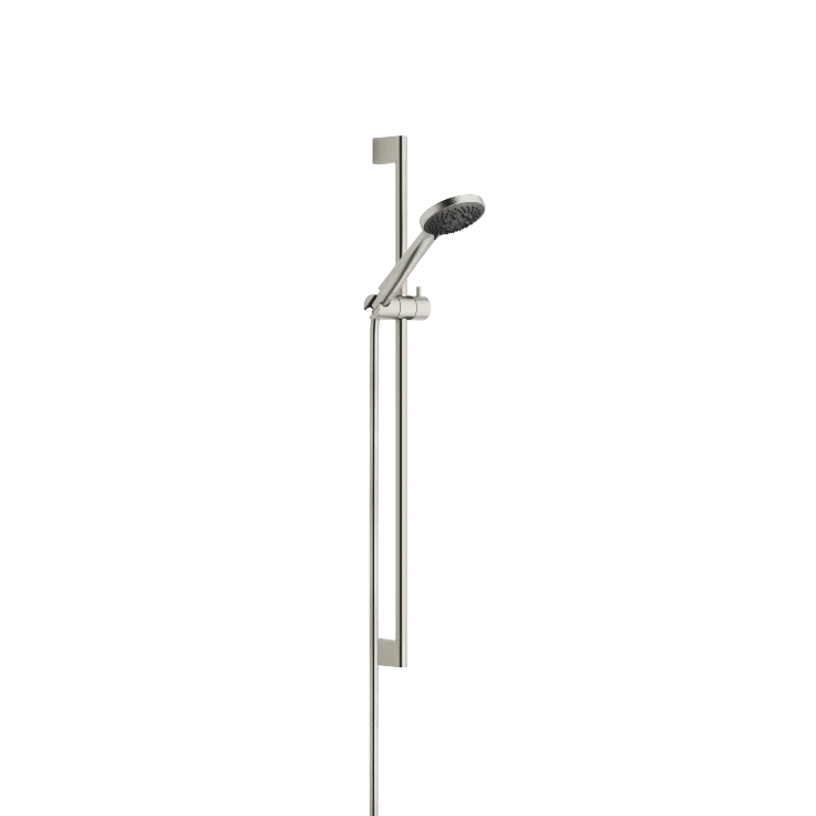 Shower set - Brushed Platinum - Set containing 2 articles