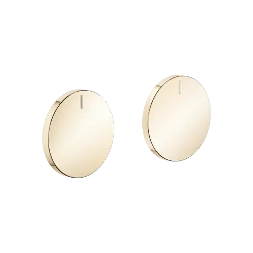 CYO Set d’inserts de poignée chaud et froid - Laiton (Or 23cts) - 11 283 811-09