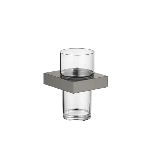 Tumbler holder , wall model - Brushed Dark Platinum - 83 400 780-99