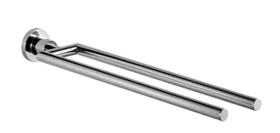 TARA Towel bar in two parts non-swivel - Brushed Dark Bronze (PVD) - 83 210 892-43