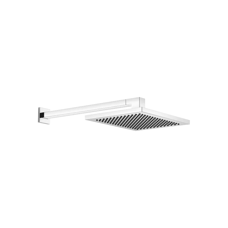 Regenbrause mit Wandanbindung FlowReduce 300 x 240 mm - Chrom - 28 764 980-00