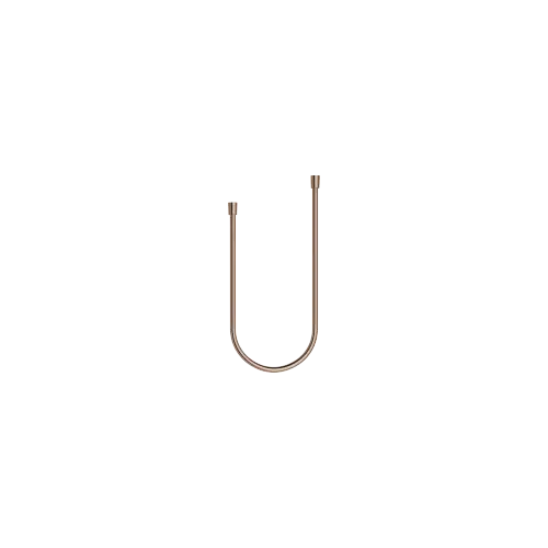 Plastic shower hose 1/2" x 1/2" x 1250 mm - Brushed Bronze (PVD) - 28 101 970-42