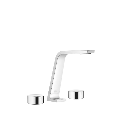 CL.1 Batteria tre fori lavabo senza piletta - Cromato - Set contenente 3 articoli