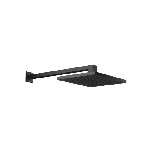 Rainshower with wall fixing 300 x 240 mm - Matte Black - 28 765 980-33